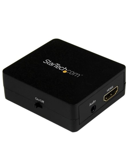 StarTech.com Extractor de Audio HDMI a 3.5MM - 1080p Negro