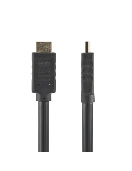 StarTech.com Cable de 10 metros HDMI con ethernet de alta velocidad Activo 4K - Cable HDMI CL2 para Instalación en Pared - Negro