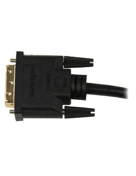 StarTech.com Adaptador de 20cm HDMI Hembra a DVI Macho - Cable Conversor de VÍ­deo - Negro