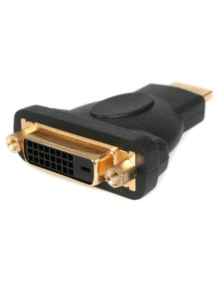 StarTech.com Adaptador HDMI Macho a DVI-D Hembra - Conversor - Negro