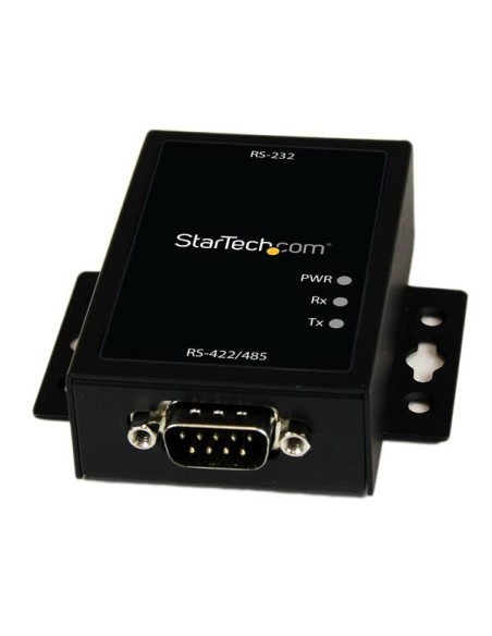 StarTech.com Conversor Adaptador Serie RS232 a RSS422 y RS485 - Puerto Serial DB9 Protección Electrostática 15KV Negro
