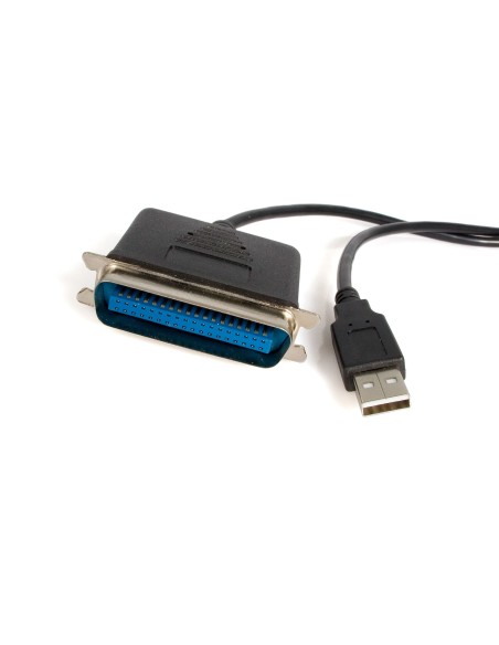 StarTech.com Cable Adaptador de Impresora Centronics a USB A - 3m Negro