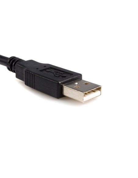 StarTech.com Cable Adaptador de Impresora Centronics a USB A - 3m Negro