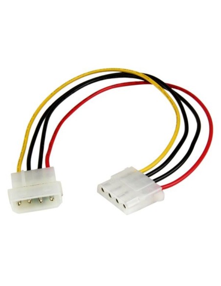 StarTech.com LP4POWEXT12 Cable Extensión de Alimentación Corriente Molex LP4 - 4 pines Macho a Hembra - Multicolor