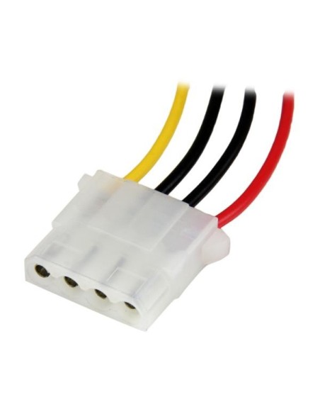 StarTech.com LP4POWEXT12 Cable Extensión de Alimentación Corriente Molex LP4 - 4 pines Macho a Hembra - Multicolor