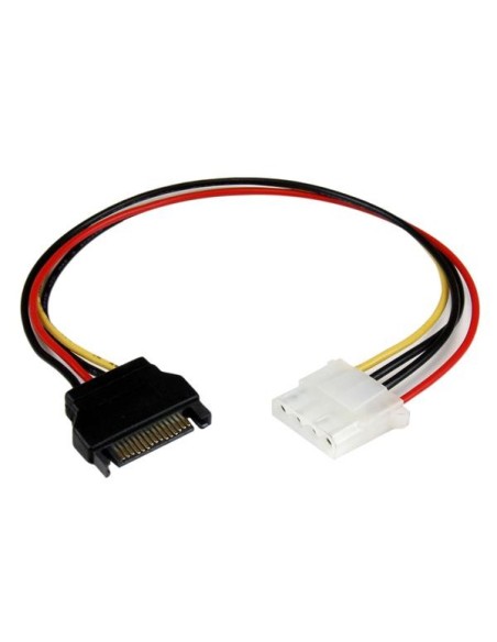 StarTech.com LP4SATAFM12 Cable Adaptador de Alimentación SATA a LP4 - Hembra a Macho -  Multicolor