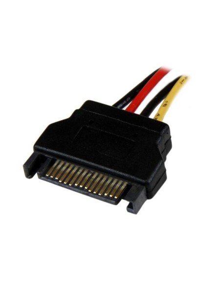 StarTech.com LP4SATAFM12 Cable Adaptador de Alimentación SATA a LP4 - Hembra a Macho -  Multicolor