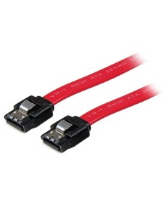 StarTech.com Cable SATA con Cierre de Seguridad de 12 pulgadas - 0.304m Rojo