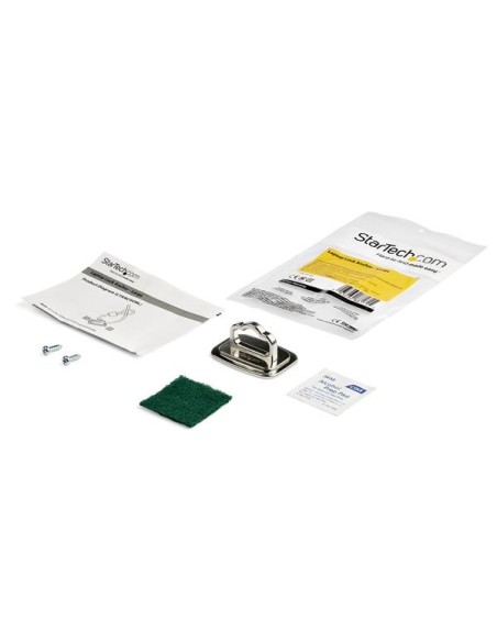 StarTech.com Anclaje para Cable de Seguridad de Ordenador Portátil - Grande acero - Plata
