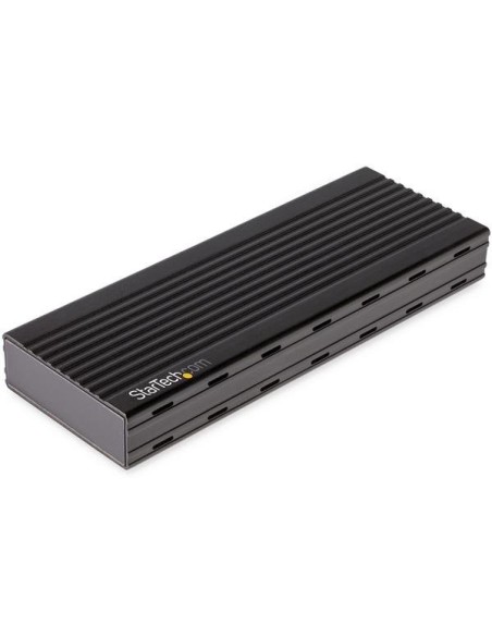 StarTech.com Caja Disco M.2 NVMe para SSD PCIe - Caja USB 3.1 Gen 2 Type-C - Negro