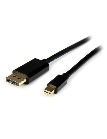 StarTech.com Cable Adaptador de Mini DisplayPort Macho a DisplayPort Macho - 4m Negro
