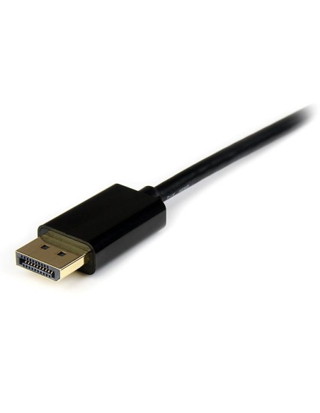 StarTech.com Cable Adaptador de Mini DisplayPort Macho a DisplayPort Macho - 4m Negro