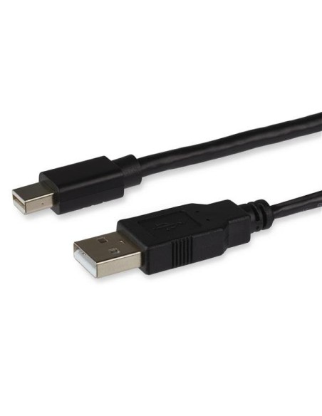 StarTech.com Adaptador Mini DisplayPort a DVI de Enlace Doble - Alimentado por USB - Negro