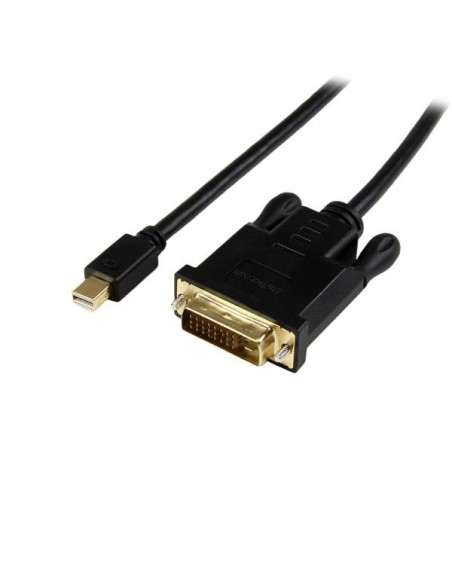 StarTech.com Cable Adaptador Activo de VÍ­deo Externo Mini DisplayPort a DVI Macho a Macho - 1920x1200 - 0.9m Negro