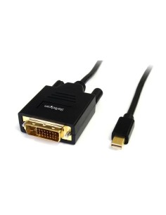 StarTech.com Cable Adaptador Gráfico Externo Mini DisplayPort a DVI Macho a Macho - 1920x1200 - Conversor - Negro