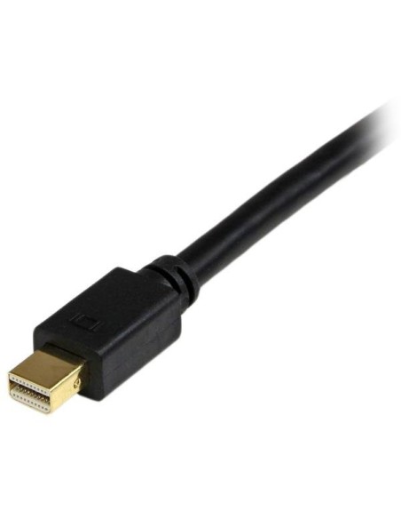 StarTech.com Cable Adaptador de VÍ­deo Mini DisplayPort a DVI-D - Conversor Pasivo - 1920x1200 - 1.8m Negro