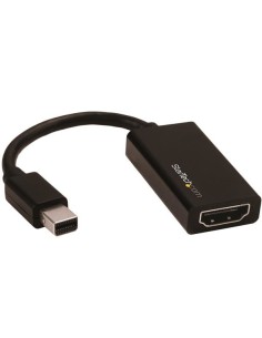 StarTech.com Adaptador Conversor Mini DisplayPort a HDMI Macho a Hembra - 4K 60Hz Negro