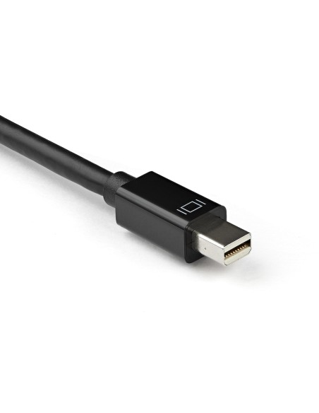 StarTech.com Adaptador Mini DisplayPort a HDMI o VGA - 4K 60Hz Negro