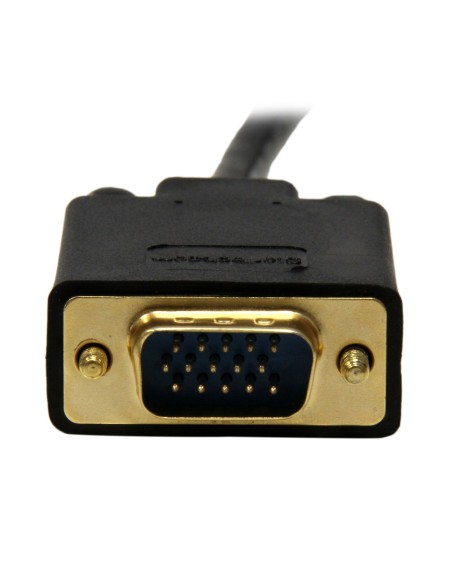 StarTech.com Cable de VÍ­deo Adaptador Conversor Activo Mini DisplayPort a VGA Macho a Macho - 1080p - 1.83m Negro
