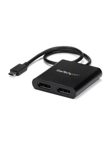 StarTech.com MSTCDP122DP Adaptador gráfico USB tipo C a DISPLAYPORT 3840 x 2160 Pixeles Negro