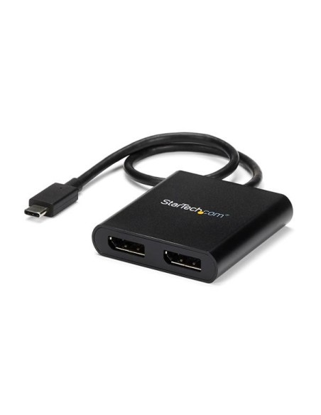 StarTech.com MSTCDP122DP Adaptador gráfico USB tipo C a DISPLAYPORT 3840 x 2160 Pixeles Negro