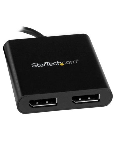 StarTech.com MSTCDP122DP Adaptador gráfico USB tipo C a DISPLAYPORT 3840 x 2160 Pixeles Negro