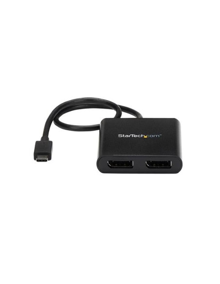 StarTech.com MSTCDP122DP Adaptador gráfico USB tipo C a DISPLAYPORT 3840 x 2160 Pixeles Negro