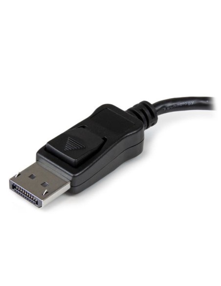 StarTech.com Concentrador MST - DisplayPort a 3x DisplayPort Negro