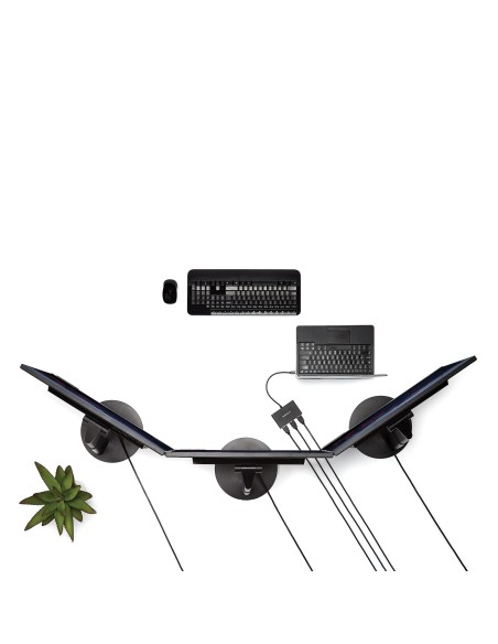 StarTech.com Splitter Multiplicador DisplayPort a 3 puertos HDMI - Hub MST DP 1.2 - Negro