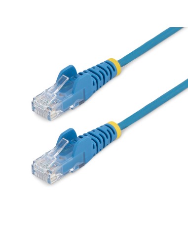 StarTech.com Cable de red Cat6 UTP Delgado con Conectores RJ45 sin Enganches - 3m Azul