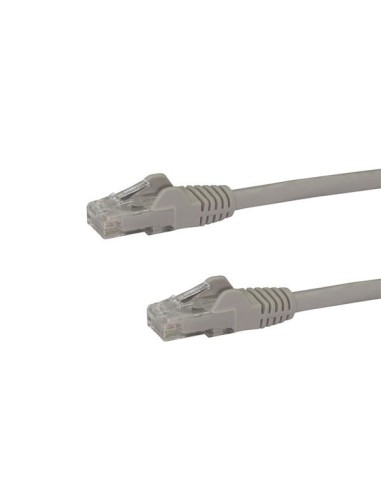 StarTech.com Cable de Red Gigabit Cat6 Ethernet RJ45 sin Enganche Snagless - 10m Gris