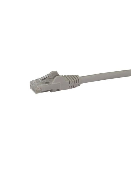 StarTech.com Cable de Red Gigabit Cat6 Ethernet RJ45 sin Enganche Snagless - 10m Gris