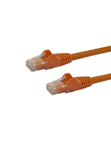 StarTech.com N6PATC10MOR cable de red conectores RJ45 Cat6 U UTP - 10m Naranja