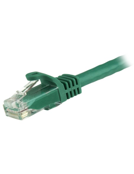 StarTech.com Cable de red Cat6 Ethernet RJ45 sin Enganches UTP 24AWG - 1.5m Verde