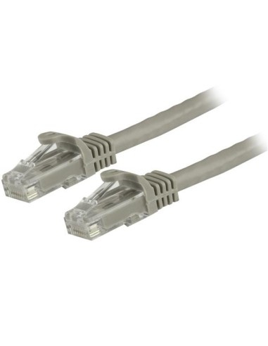 StarTech.com Cable de red Cat6 Ethernet RJ45 sin Enganches UTP 24AWG - 1.5m Gris