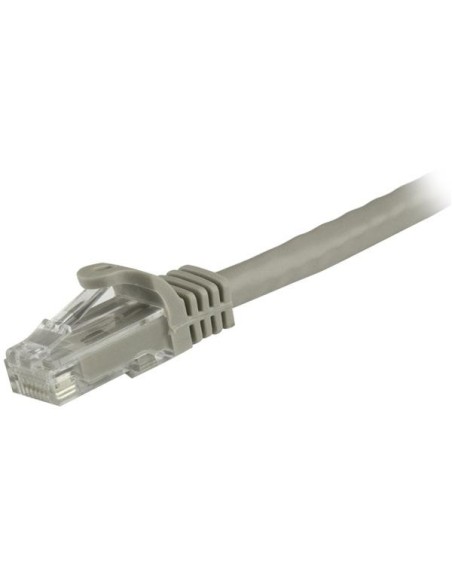 StarTech.com Cable de red Cat6 Ethernet RJ45 sin Enganches UTP 24AWG - 1.5m Gris