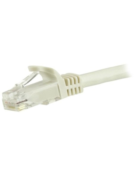 StarTech.com Cable de red Cat6 Ethernet RJ45 sin Enganches UTP 24AWG - 1.5m Blanco