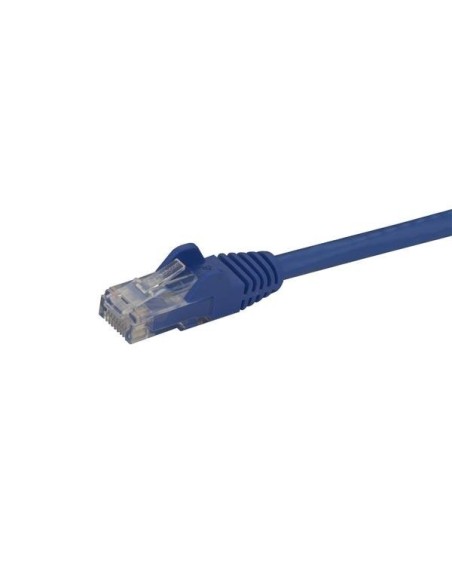 StarTech.com Cable de Red Ethernet RJ45 Snagless Sin Enganches UTP Cat 6 Gigabit - 15m Azul