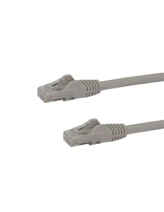 StarTech.com Cable de Red Gigabit Ethernet RJ45 Snagless Sin Enganches Patch Cat6 UTP - 15m Gris