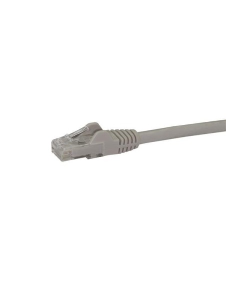 StarTech.com Cable de Red Gigabit Ethernet RJ45 Snagless Sin Enganches Patch Cat6 UTP - 15m Gris