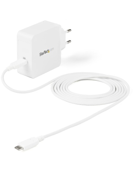 StarTech.com Cargador de Pared USB-C de 1 Puerto con 60W de Entrega de Alimentación PD WCH1CEU