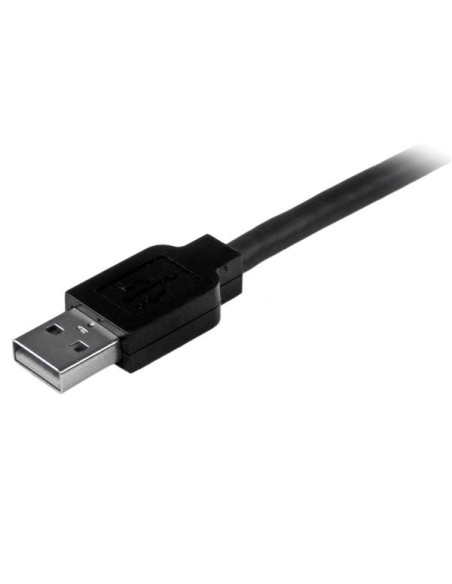 StarTech.com Cable 15 Metros 15m USB B Macho a USB A Macho Activo Amplificado USB 2.0 - Impresora USB2HAB50AC