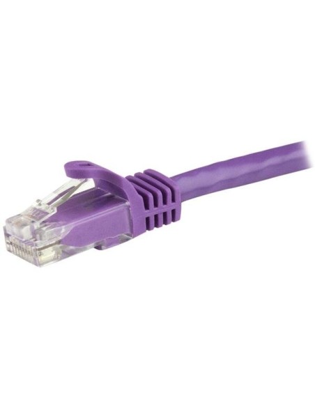 StarTech.com N6PATC15MPL cable de red 15m Cat6 U UTP (UTP) Púrpura