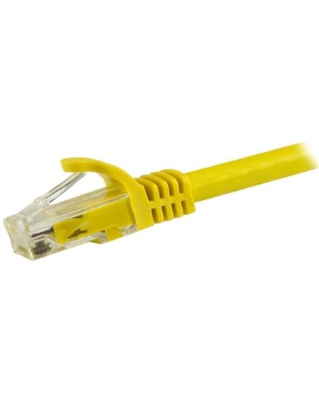 StarTech.com N6PATC15MYL cable de red 15 m Cat6 U UTP (UTP) Amarillo