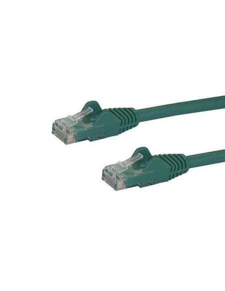 StarTech.com Cable de 2m Verde de Red Gigabit Cat6 Ethernet RJ45 sin Enganche - Snagless - N6PATC2MGN
