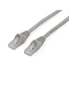 StarTech.com Cable de 2m Gris de Red Gigabit Cat6 Ethernet RJ45 sin Enganche - Snagless - N6PATC2MGR