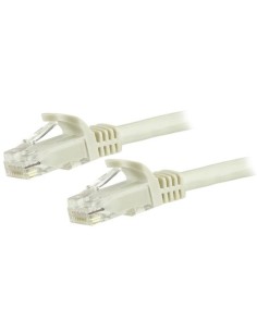 StarTech.com Cable de Red Ethernet Cat6 Snagless de 3m Blanco - Cable Patch RJ45 UTP - N6PATC3MWH