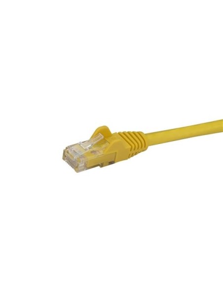 StarTech.com Cable de Red de 0,5m Amarillo Cat6 UTP Ethernet Gigabit RJ45 sin Enganches - N6PATC50CMYL
