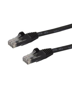 StarTech.com Cable de Red Ethernet Snagless Sin Enganches Cat 6 Cat6 Gigabit 5m - Negro - N6PATC5MBK