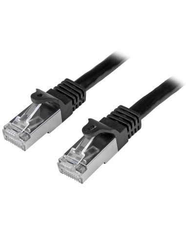 StarTech.com N6SPAT2MBK cable de red 2 m Cat6 SF UTP (S-FTP) Negro